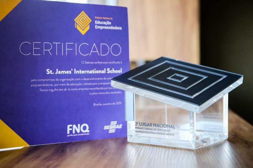 Escola londrinense recebe prêmio nacional do Sebrae