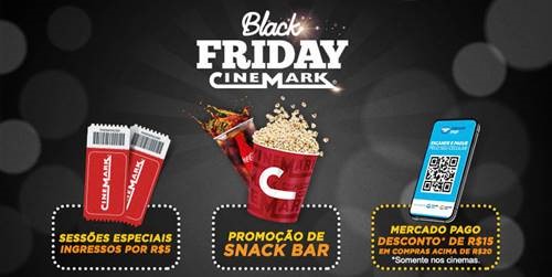 Black Friday na Cinemark do Boulevard Londrina Shopping terá sessões a R$ 5 e descontos no snack bar