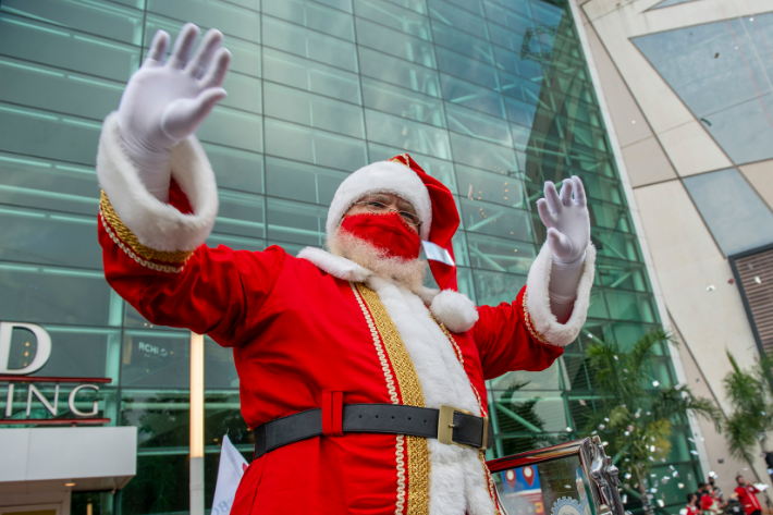 Papai Noel chega dia 06 de novembro no Boulevard Shopping